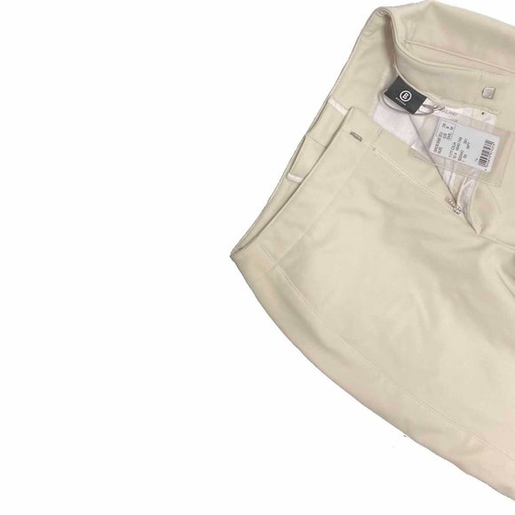 NEW BOGNER WOMENS SKI PANTS!  SIZE 8  TAN WITH SILVER HARDWARE  STRETCH - Picture 3 of 3